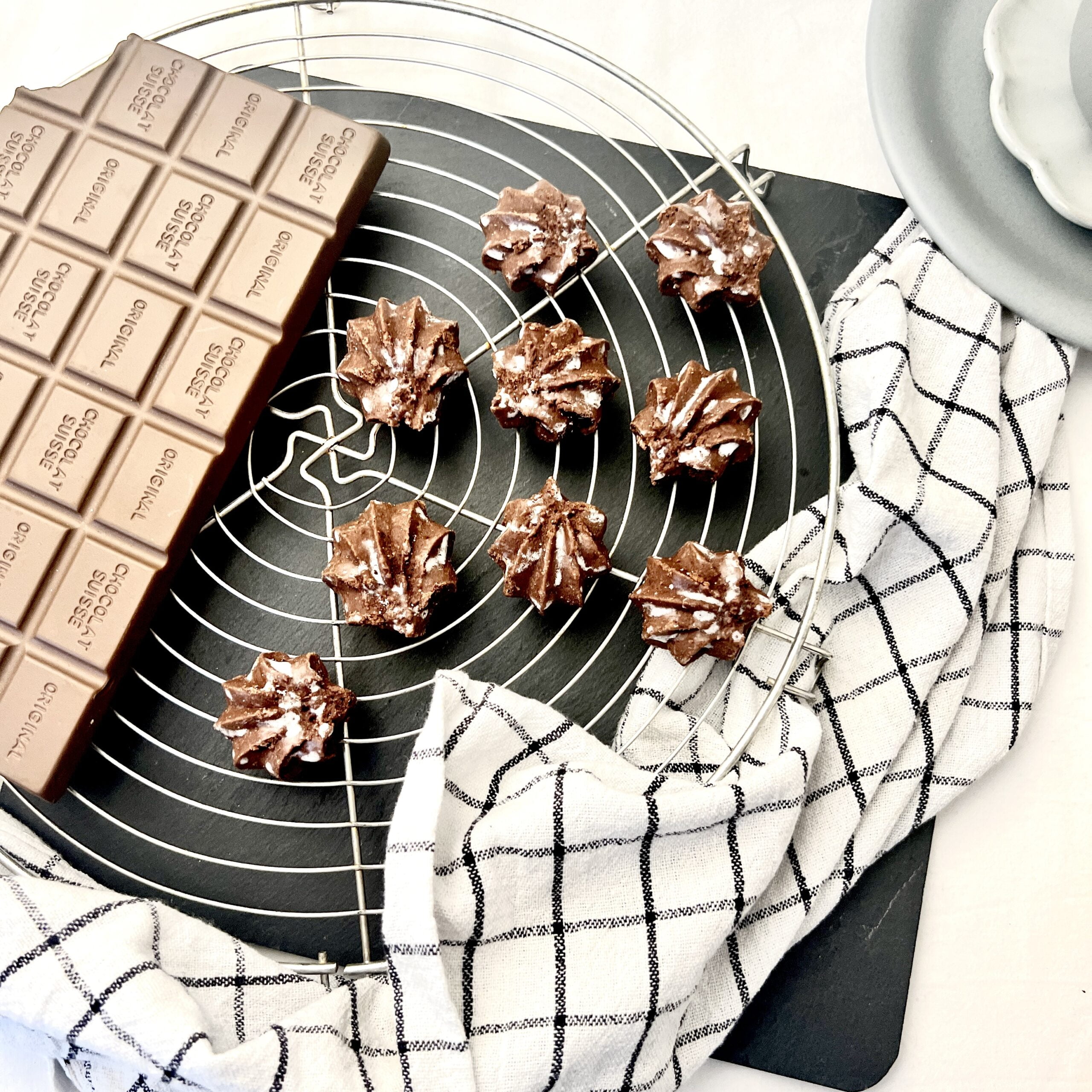 Schokoladen Bärentatzen mit Glasur Rezept
